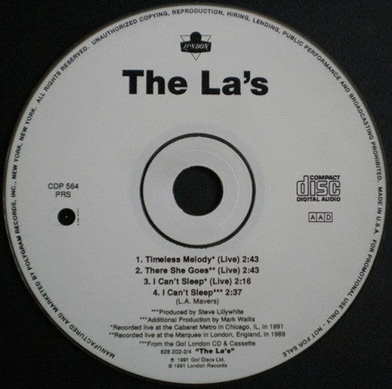 The La's - Timeless Melody (Live) (CD)