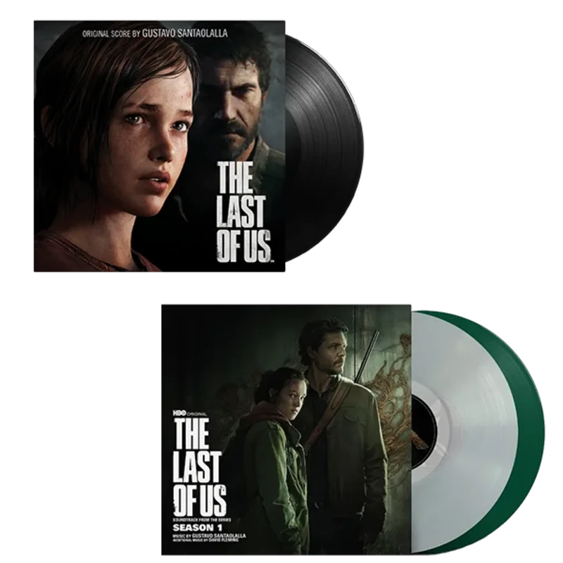The Last Of Us - Game & Series Gift Bundle - Vinyl Soundtracks