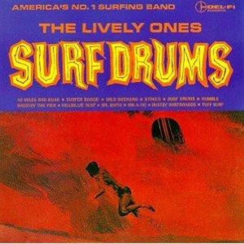 The Lively Ones - Surf Drums (CD)