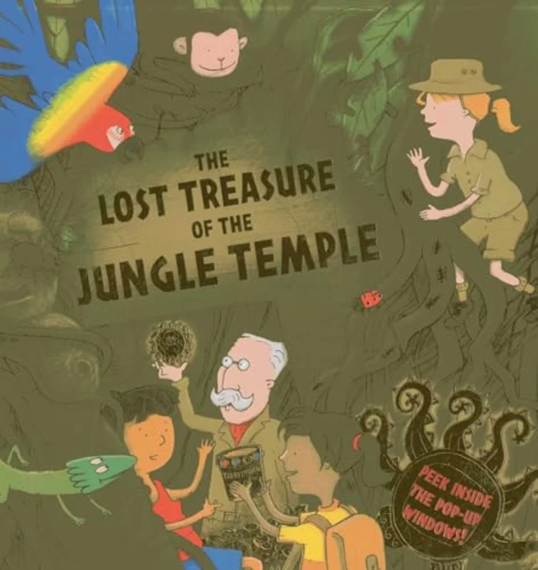 The Lost Treasure of the Jungle Temple : Peek Inside the 3D Windows!
