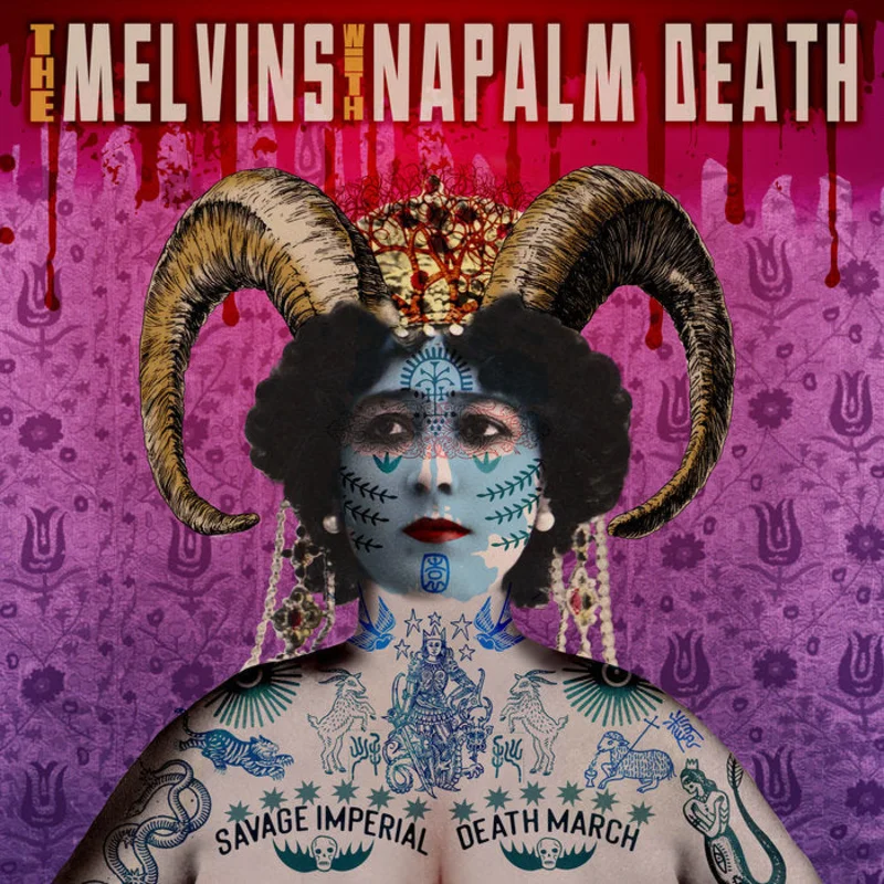 The Melvins w/ Napalm Death - Savage Imperial Death March LP
