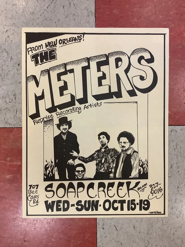 The Meters at Soap Creek Saloon (Poster)