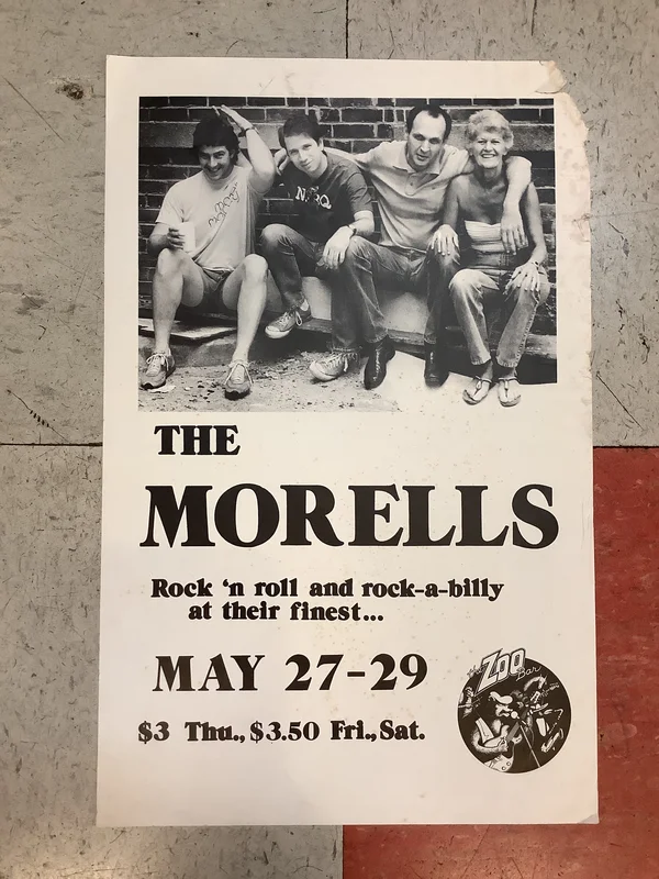 The Morells at The Zoo Bar (Poster)