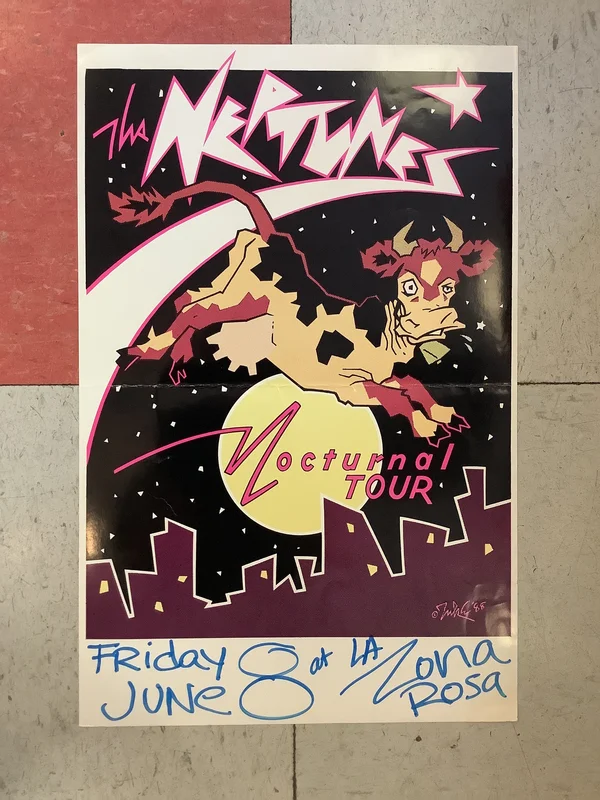 The Neptunes at La Zona Rosa - 1988 (Poster)