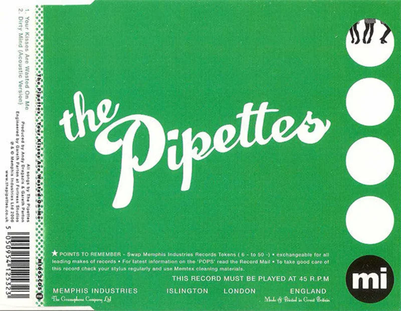 The Pipettes - Your Kisses Are Wasted On Me (CD)
