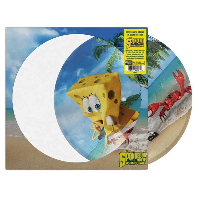 The SpongeBob Movie: Sponge Out of Water - Vinyl Soundtrack | RSD Black Friday