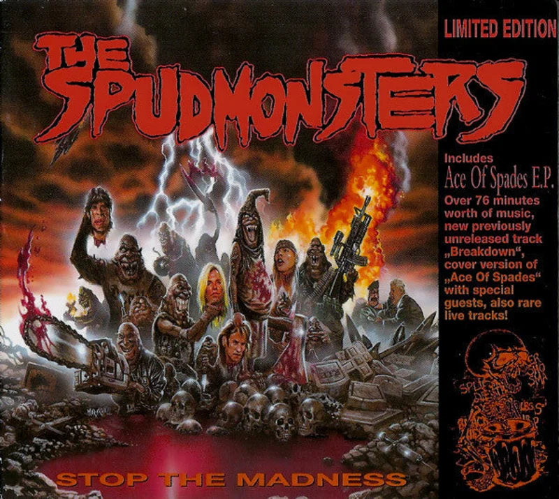 The Spudmonsters - Stop The Madness / Ace Of Spades E.P. (CD)