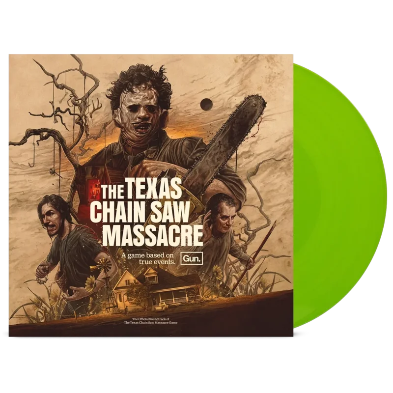 The Texas Chainsaw Massacre (Chain Saw Motor Green & Rust) - Vinyl Soundtrack