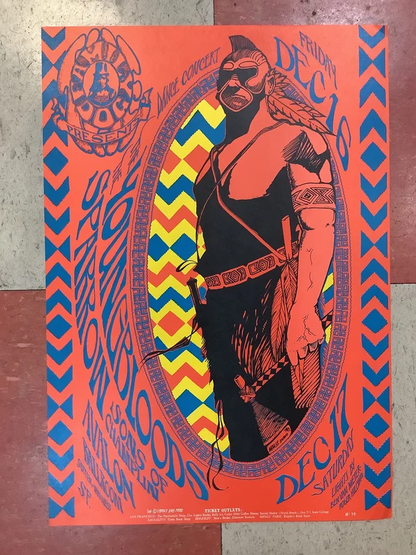 The Youngbloods at Avalon Ballroom - 1966 (Poster)