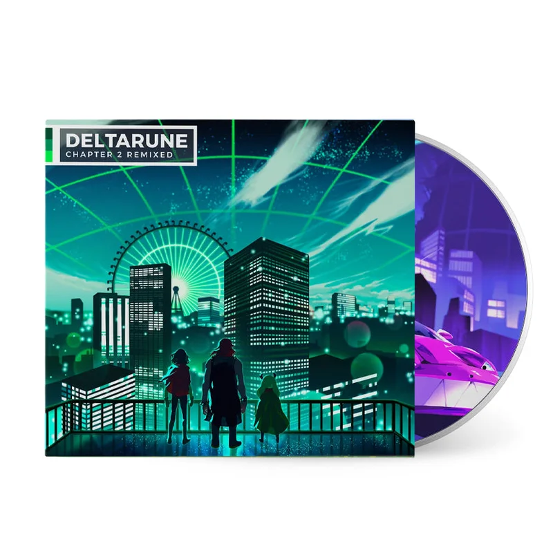 Tiny Waves x Firaga: Deltarune Chapter 2 Remixed [CD]