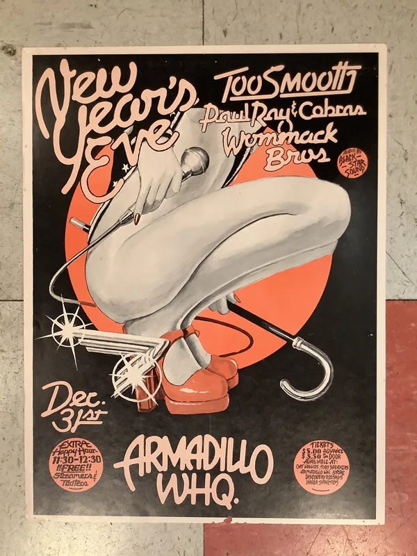Too Smooth New Year's Eve at Armadillo World Headquarters - 1976 (Poster)