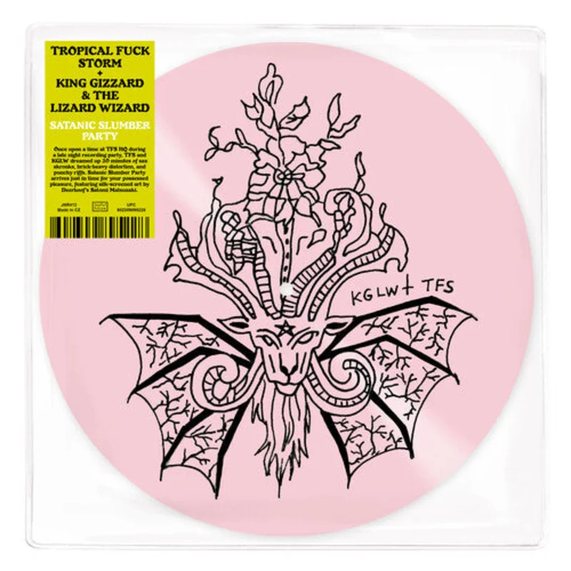 Tropical Fuck Storm + King Gizzard & The Lizard Wizard - Satanic Slumper Party 12"