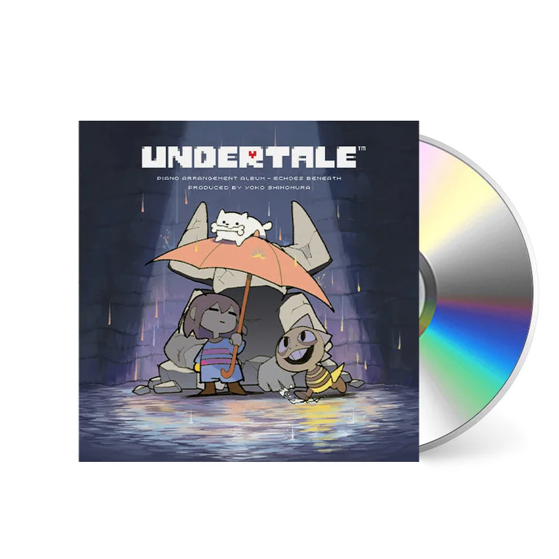 UNDERTALE Piano Arrangement Album - Echoes Beneath [CD]
