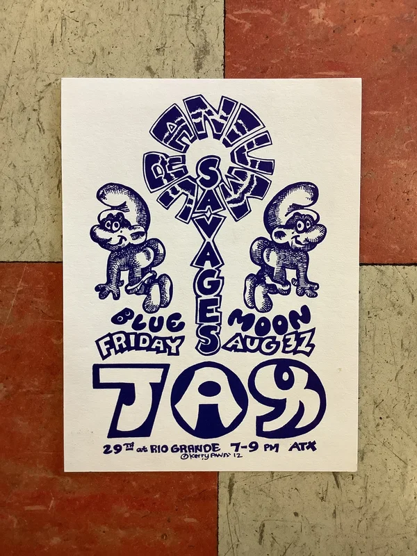 Uranium Savages at Jax - 2012 (Postcard)