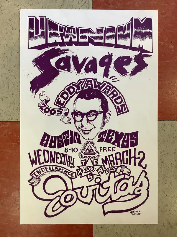 Uranium Savages at Jovitas - 2005 (Poster)