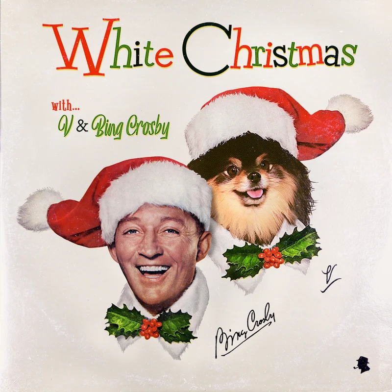 V x Bing Crosby - White Christmas (Zoetrope Picture Disc)