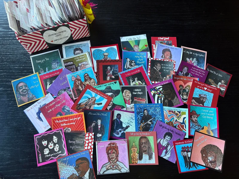 Valentine's for Music Lovers - by Amped Art Studio