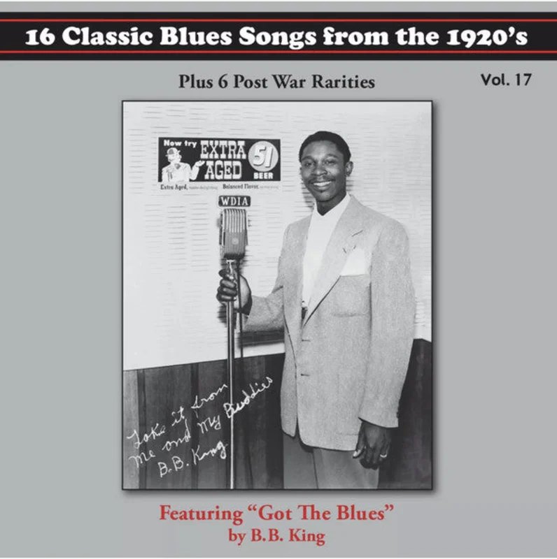Various - 16 Classic Blues Songs From The 1920s (Plus 6 Post War Rarities) Vol. 17 (CD)