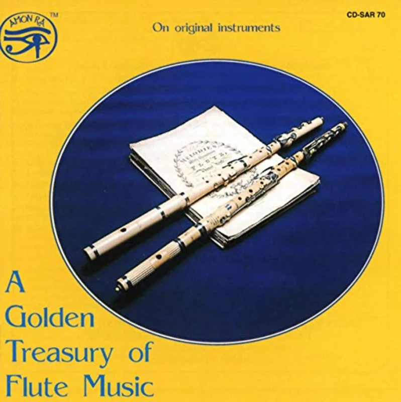 Various Artists - A Golden Treasury of Flute Music [CD]