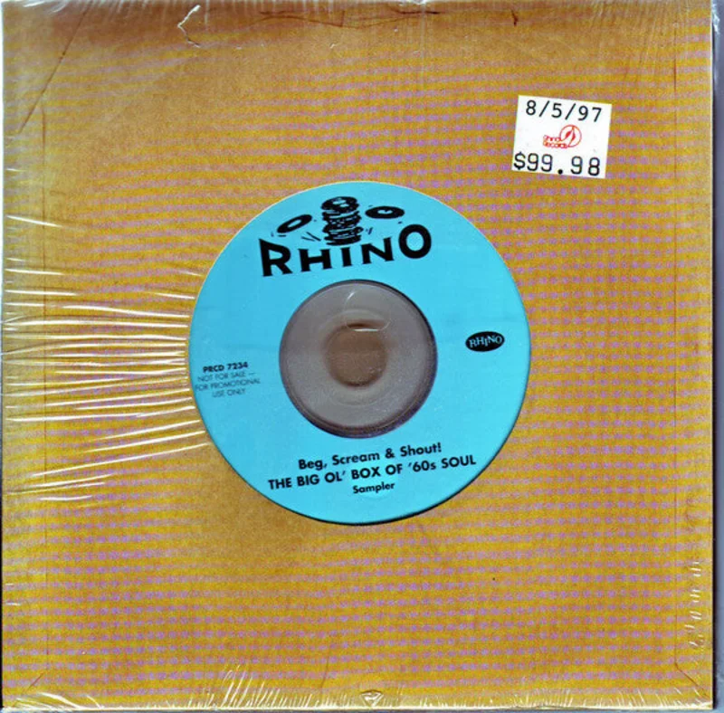 Various - Beg, Scream & Shout: The Big Ol' Box Of '60s Soul Sampler (CD)