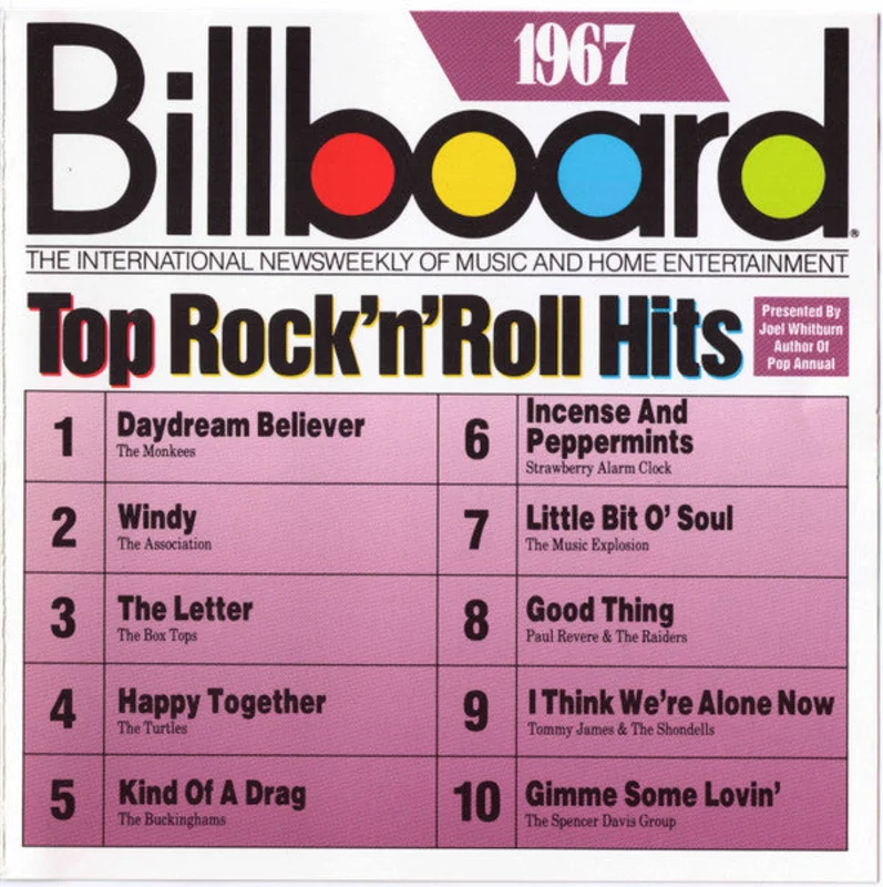 Various - Billboard Top Rock'N'Roll Hits - 1967 (CD)