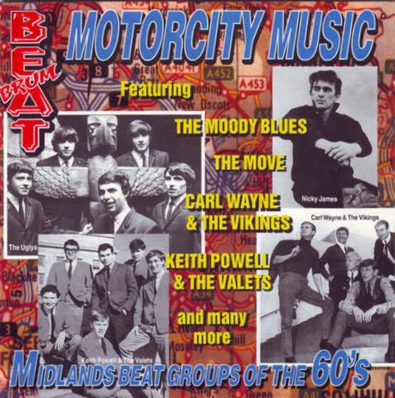 Various - Brum Beat - Motorcity Music - Midlands Beat Groups Of The 60's (CD)