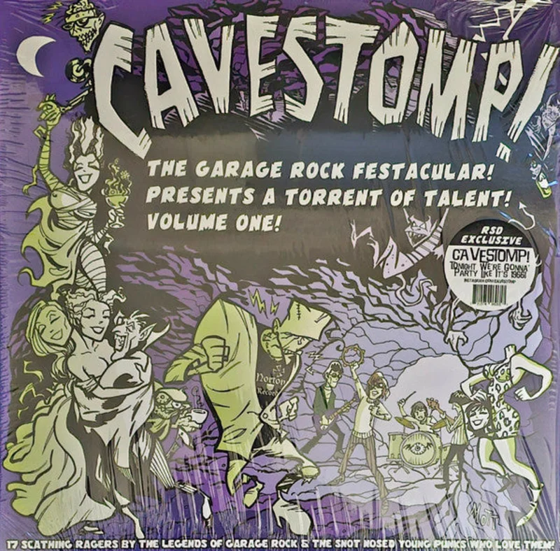 Various - Cavestomp! The Garage Rock Festacular! Presents A Torrent Of Talent! Volume One! (Vinyl)