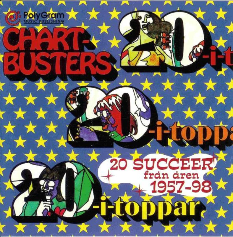 Various - Chartbusters: 20-I-Toppar (CD)