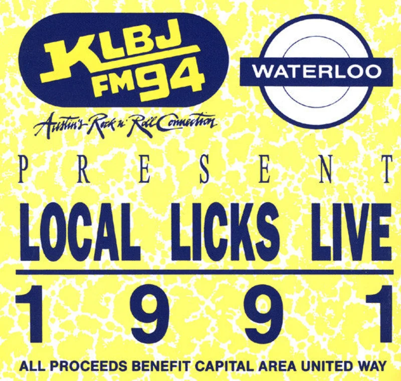 Various - KLBJ FM's Local Licks Live 1991 (CD)