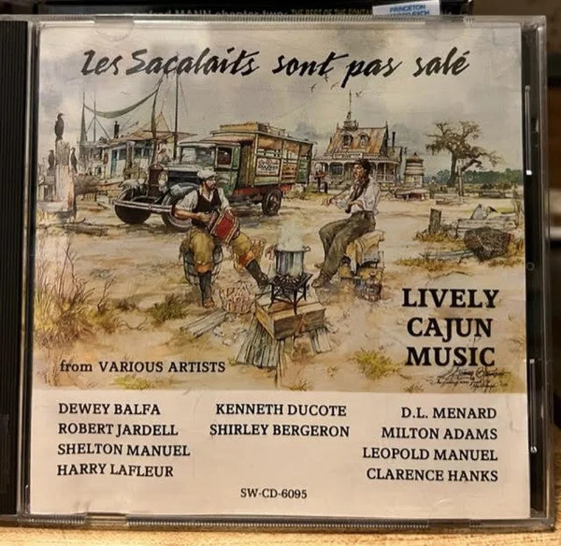 Various - Les Sacalaits Sont Pas Sal (Lively Cajun Music) (CD)