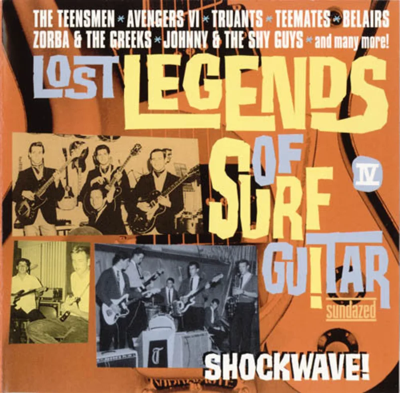 Various - Lost Legends Of Surf Guitar Vol. IV - Shockwave! (CD)