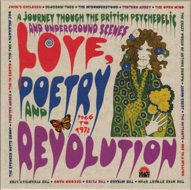 Various - Love, Poetry And Revolution (A Journey Through The British Psychedelic And Underground Scenes 1966-72) (CD)