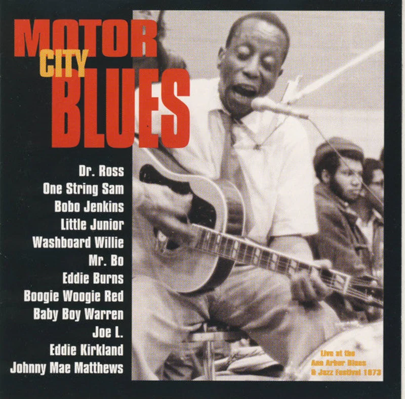 Various - Motor City Blues (CD)