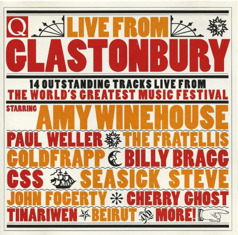 Various - Q Live From Glastonbury (CD)