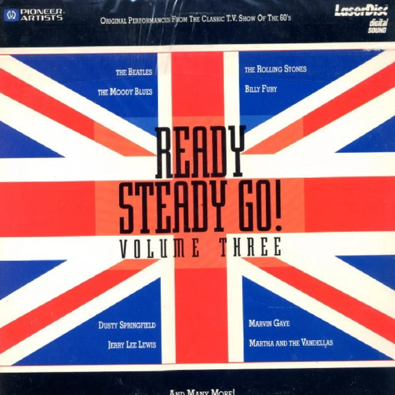 Various - Ready Steady Go! Volume Three (Laserdisc)