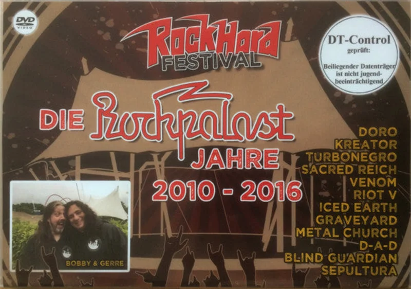 Various - Rock Hard Festival (Die Rockpalast-Jahre 2010 - 2016) (DVD)