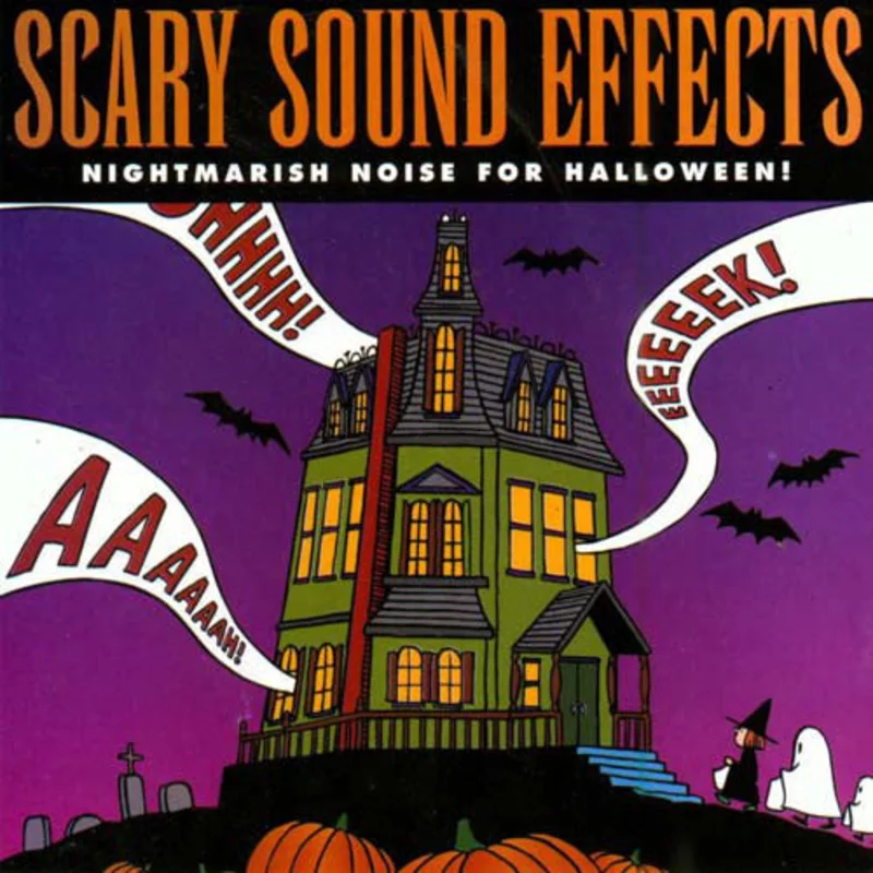 Various - Scary Sound Effects: Nightmarish Noise For Halloween (CD)