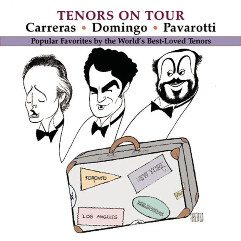 Various - Tenors On Tour - Carreras - Domingo - Pavarotti (CD)