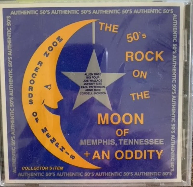 Various - The 50's Rock On The Moon Of Memphis, Tennessee + An Oddity (CD)