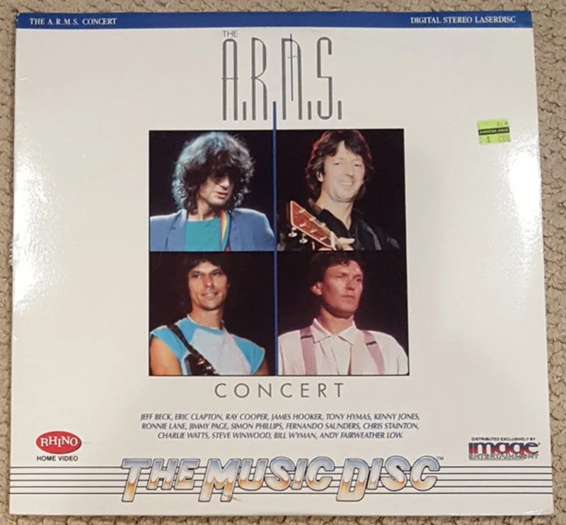 Various - The A.R.M.S. Concert (Laserdisc)
