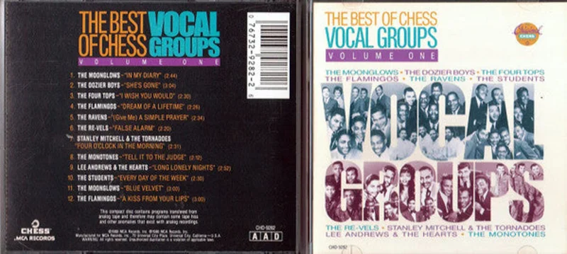 Various - The Best Of Chess Vocal Groups, Volume One (CD)