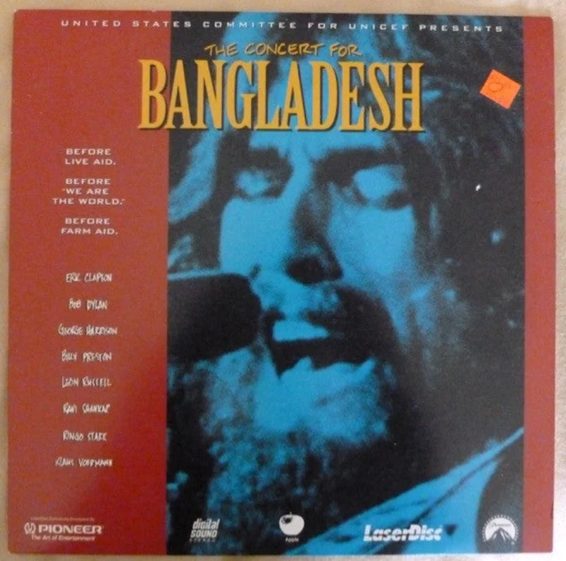 Various - The Concert For Bangladesh (Laserdisc)