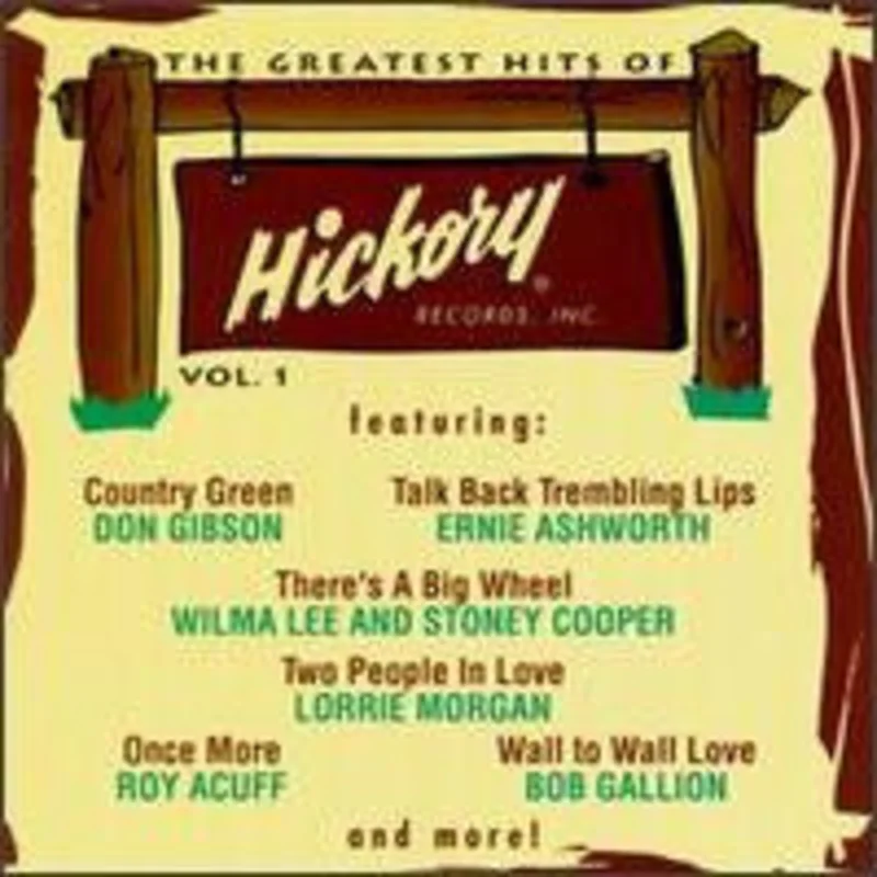 Various - The Greatest Hits Of Hickory Records, Inc. Vol.1 (CD)