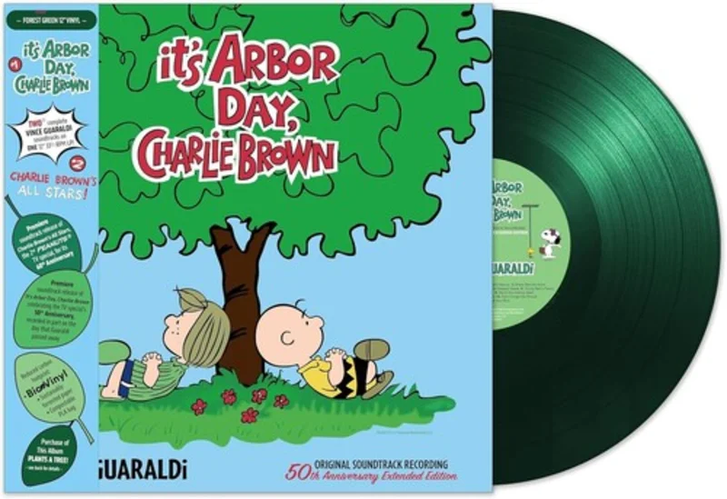 Vince Guaraldi - It's Arbor Day, Charlie Brown (LP)(Green Vinyl)