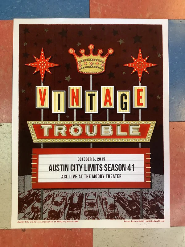 Vintage Trouble at Austin City Limits - 2015 (Poster)