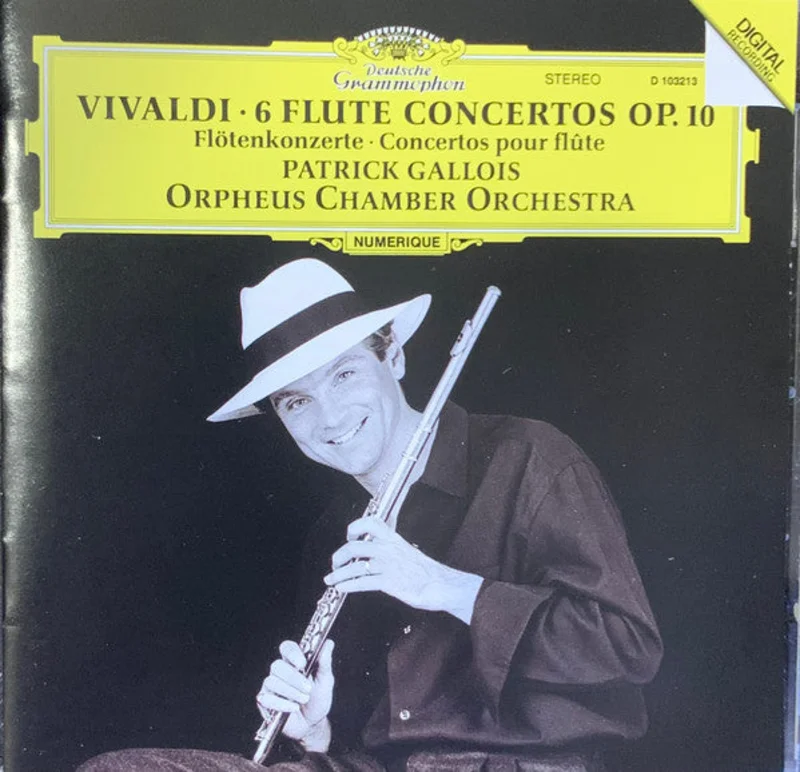 Vivaldi* - Patrick Gallois, Orpheus Chamber Orchestra - 6 Flute Concertos Op. 10 (CD)