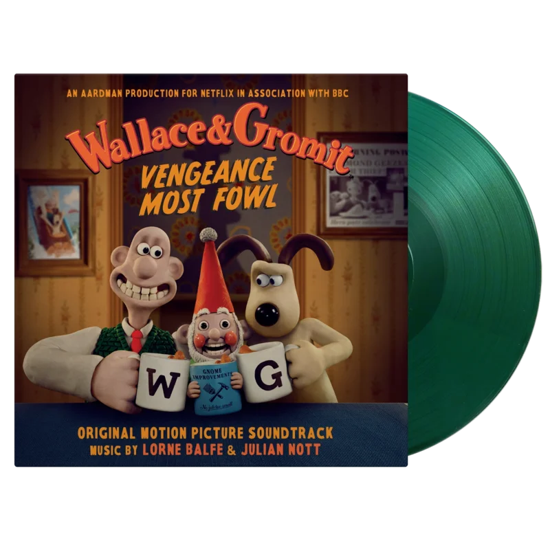 Wallace & Gromit: Vengeance Most Fowl (Green) - Vinyl Soundtrack