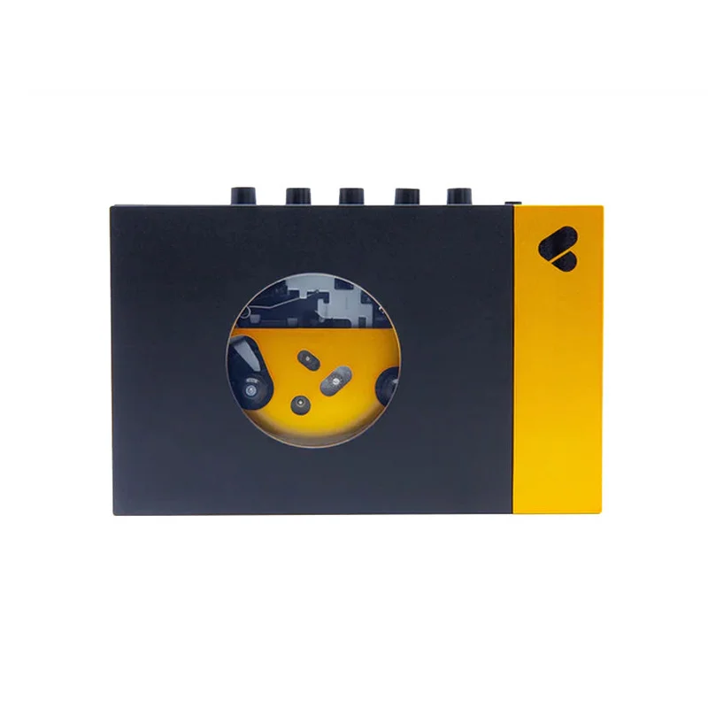 We Are Rewind Cassette Players Black & Yellow (AMY)