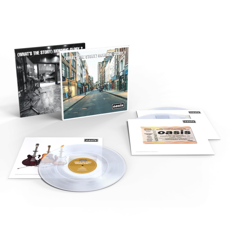(What's The Story) Morning Glory? (30th Anniversary Deluxe Edition -Crystal Clear 3LP)