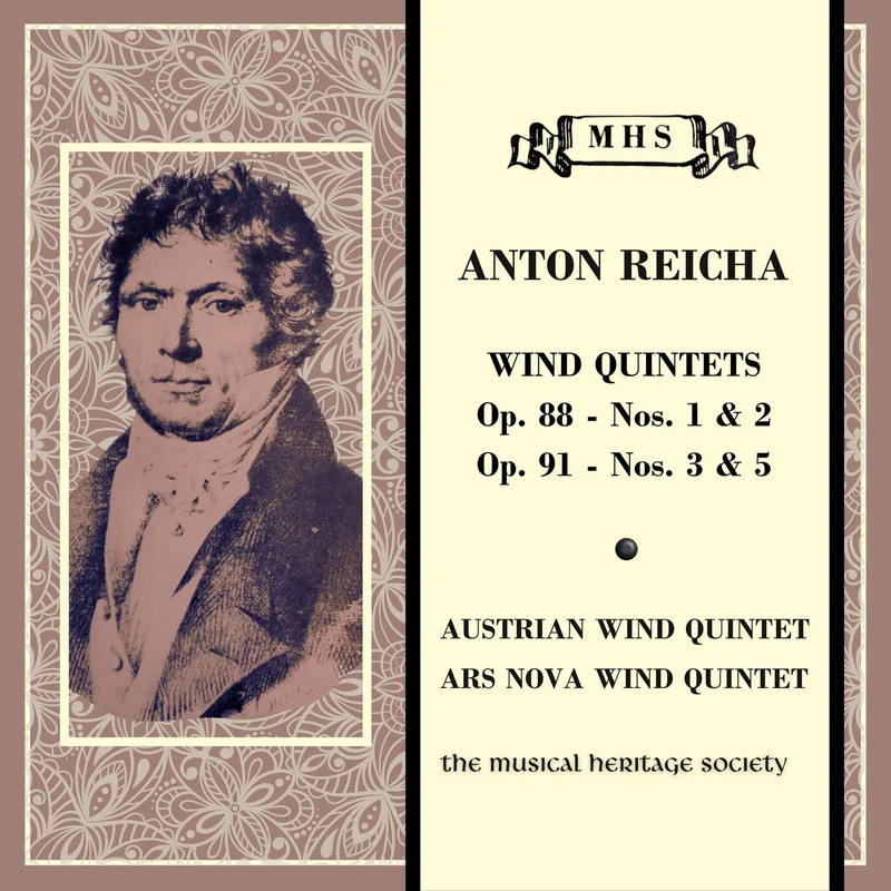 Wind Quintet in A Major, Op. 91 No. 5 II. Adagio
